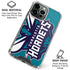 NBA Charlotte Hornets Large Logo iPhone 16 Pro Clear Case